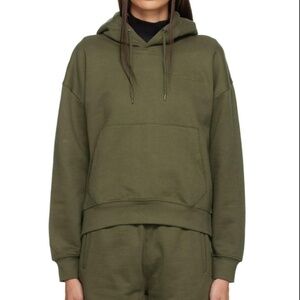 Saturdays NYC Rivington Fundamental Hoodie - Army Green NWT
